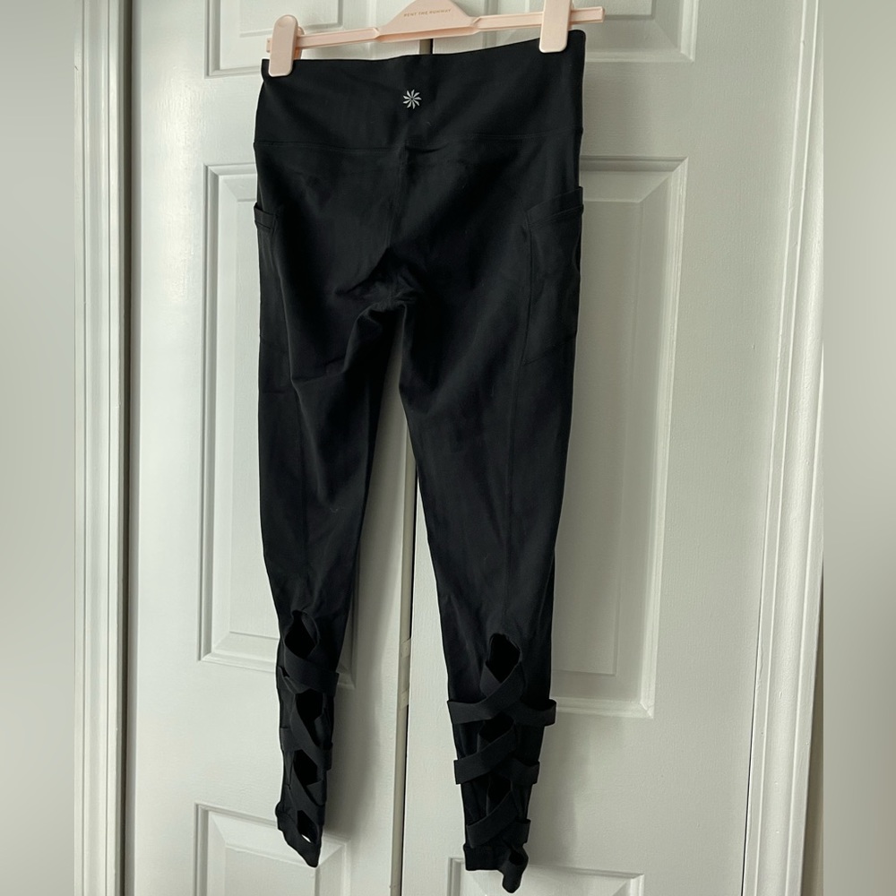 Black workout leggings